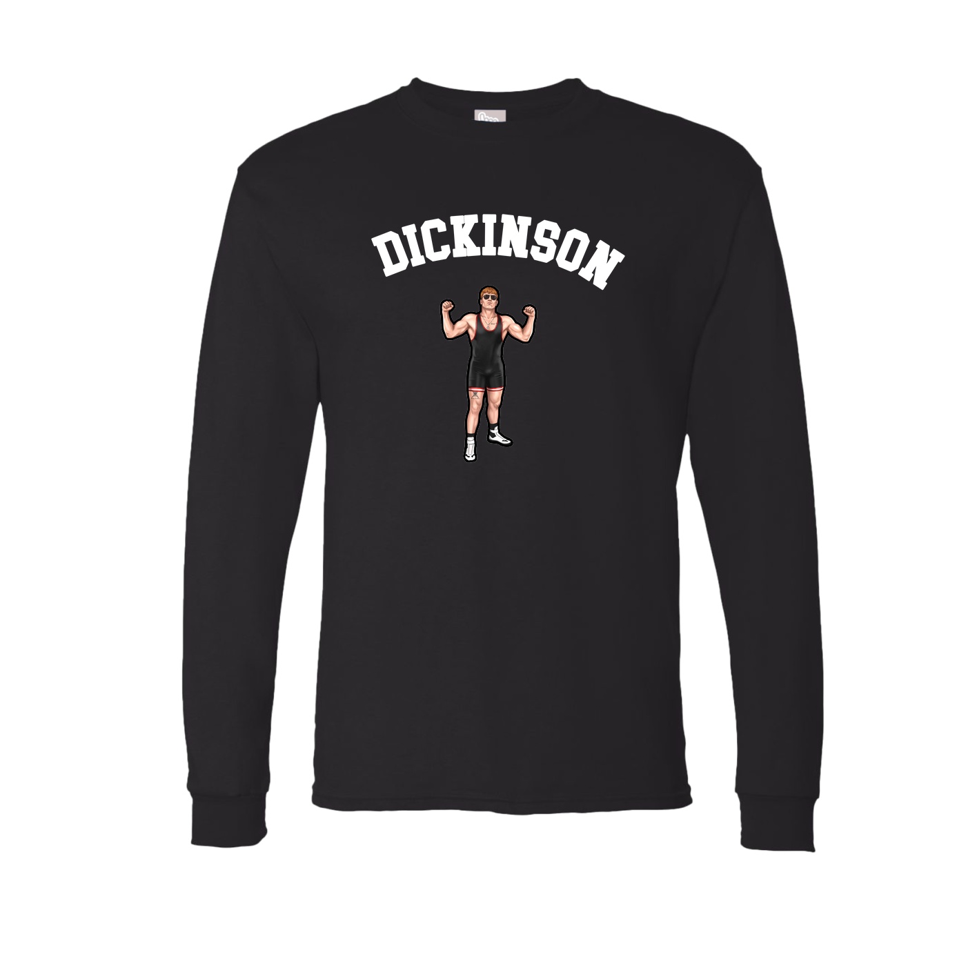 Long Sleeve Tee — Shirsey Arch in Black