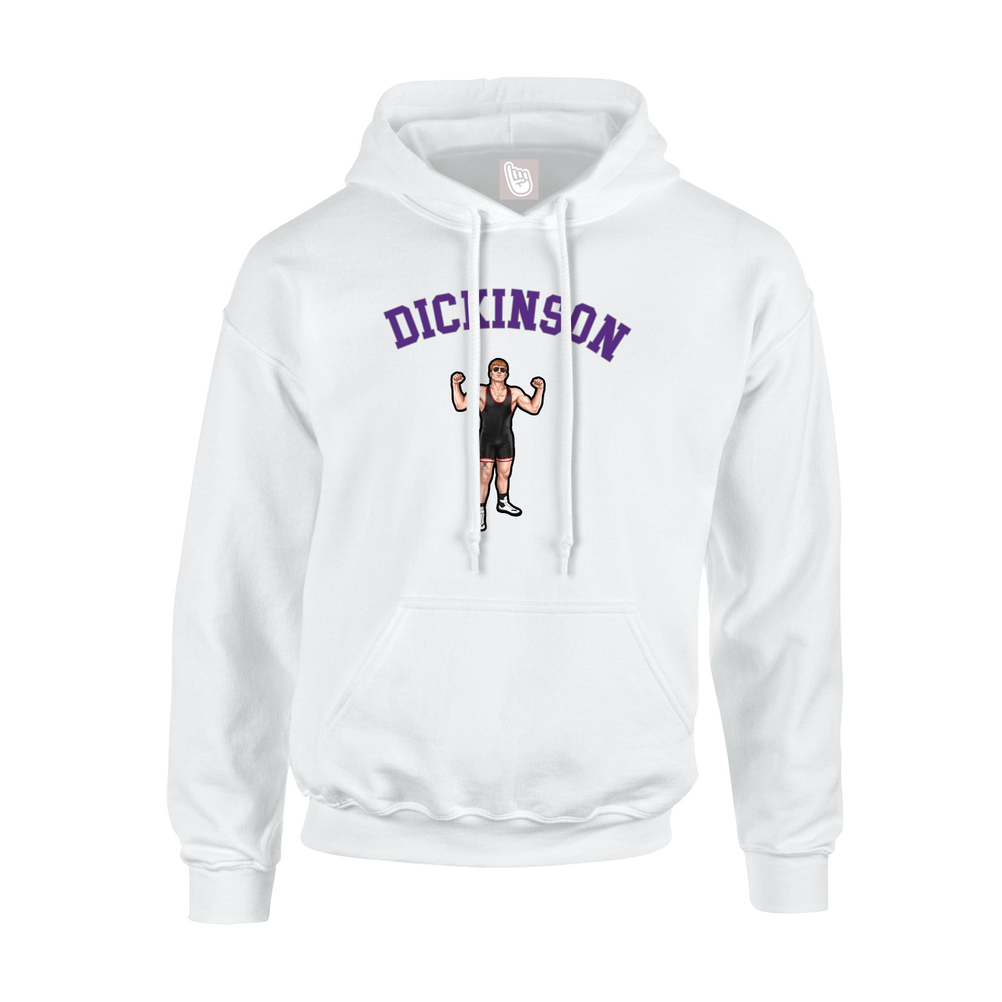 Hoodie — Shirsey Arch in White