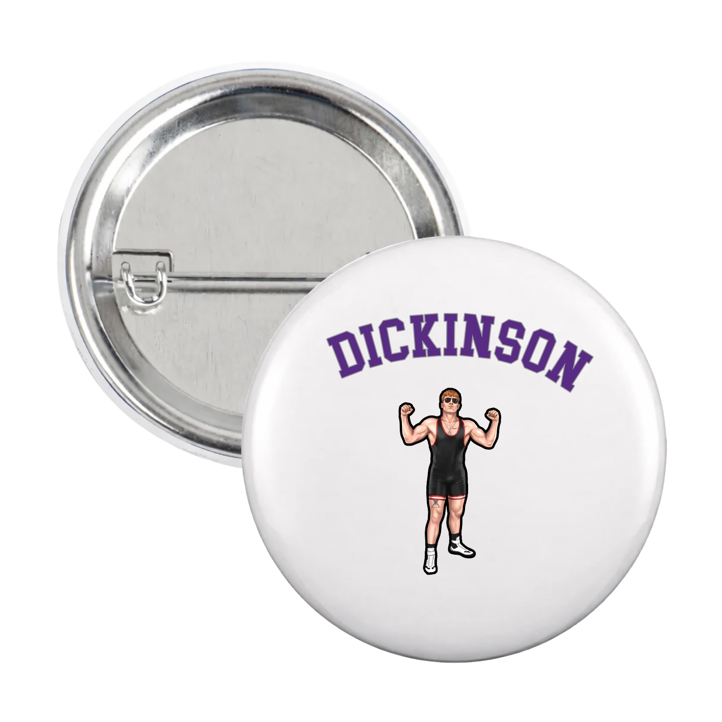Game Day Button — Shirsey Arch in White