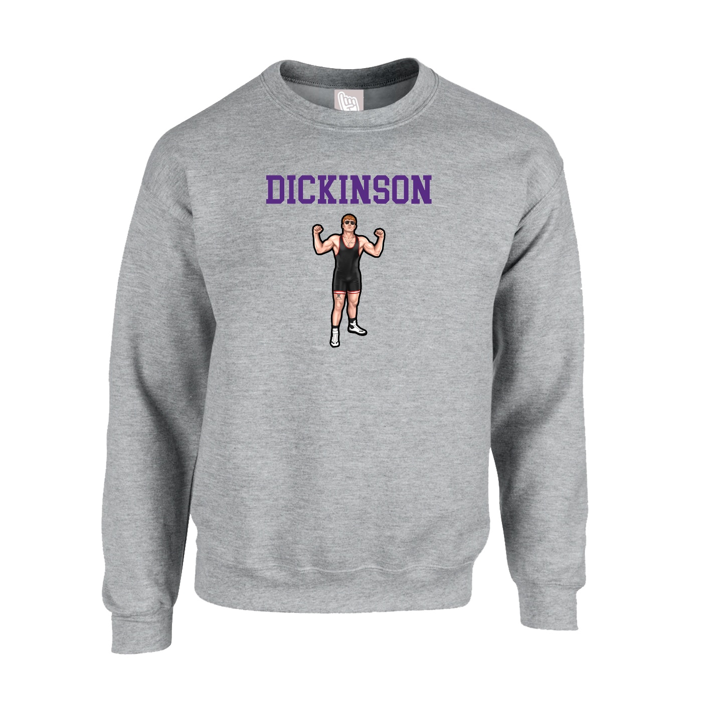 Fleece Crew — Shirsey in Grey