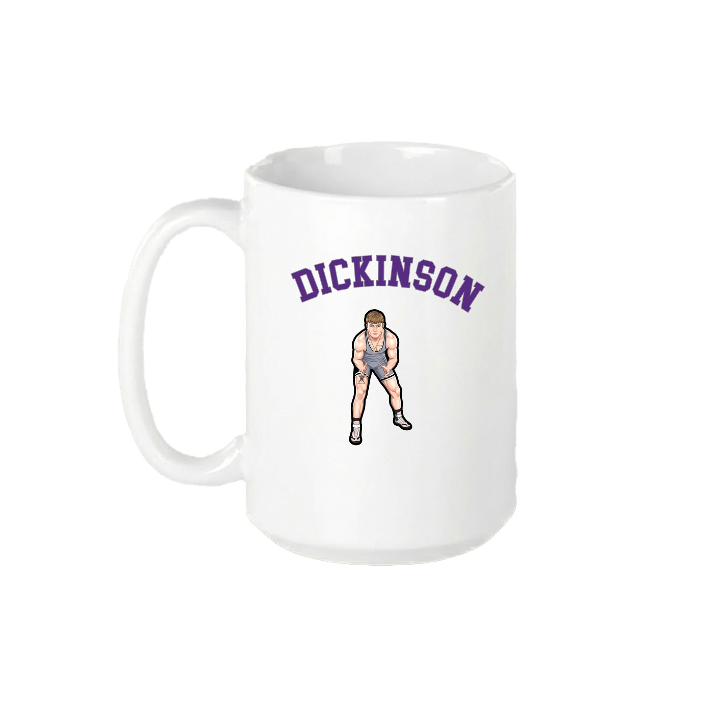 15oz Coffee Mug — Shirsey Arch in White