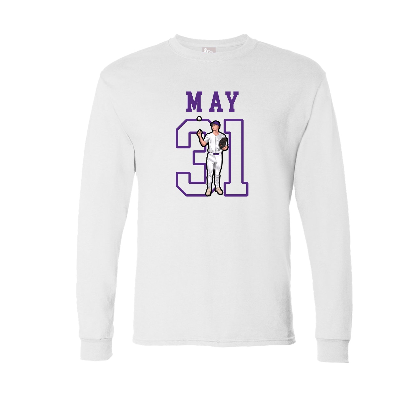 Long Sleeve Tee — Shirsey in White