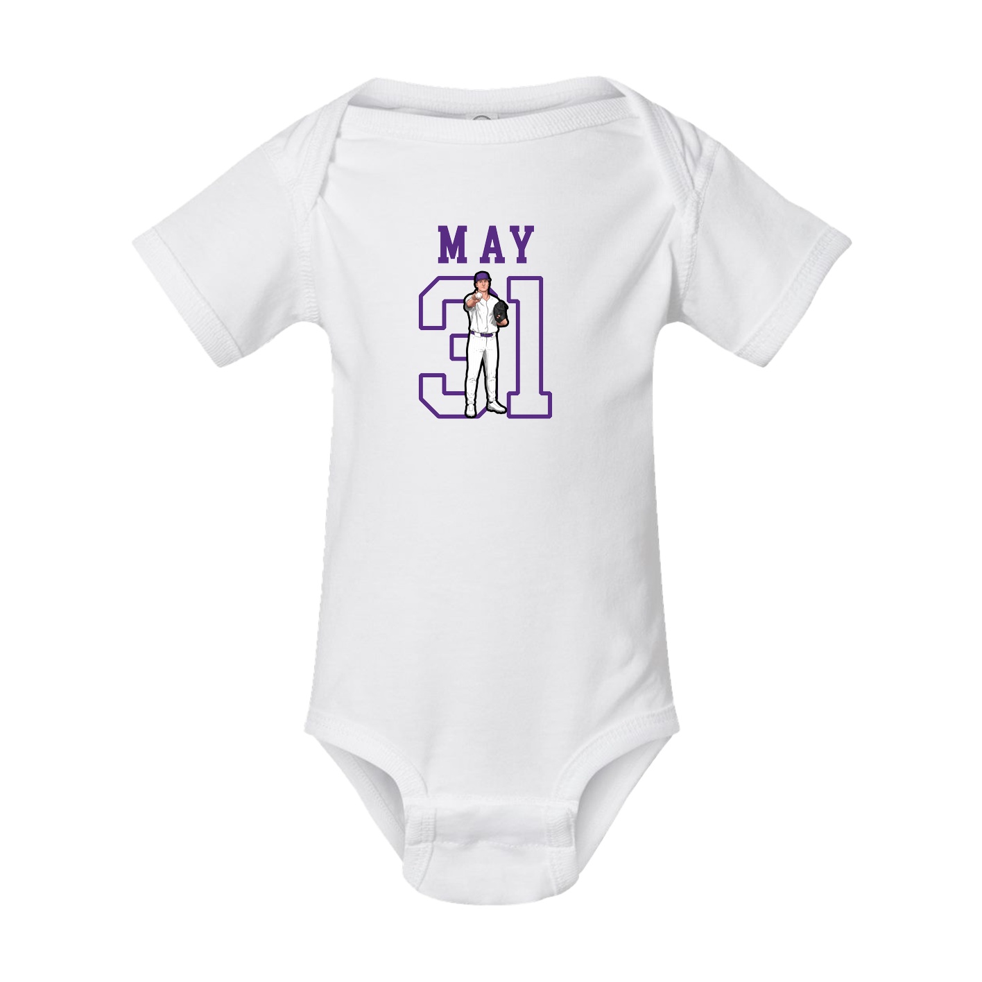Baby Onesie — Shirsey in White
