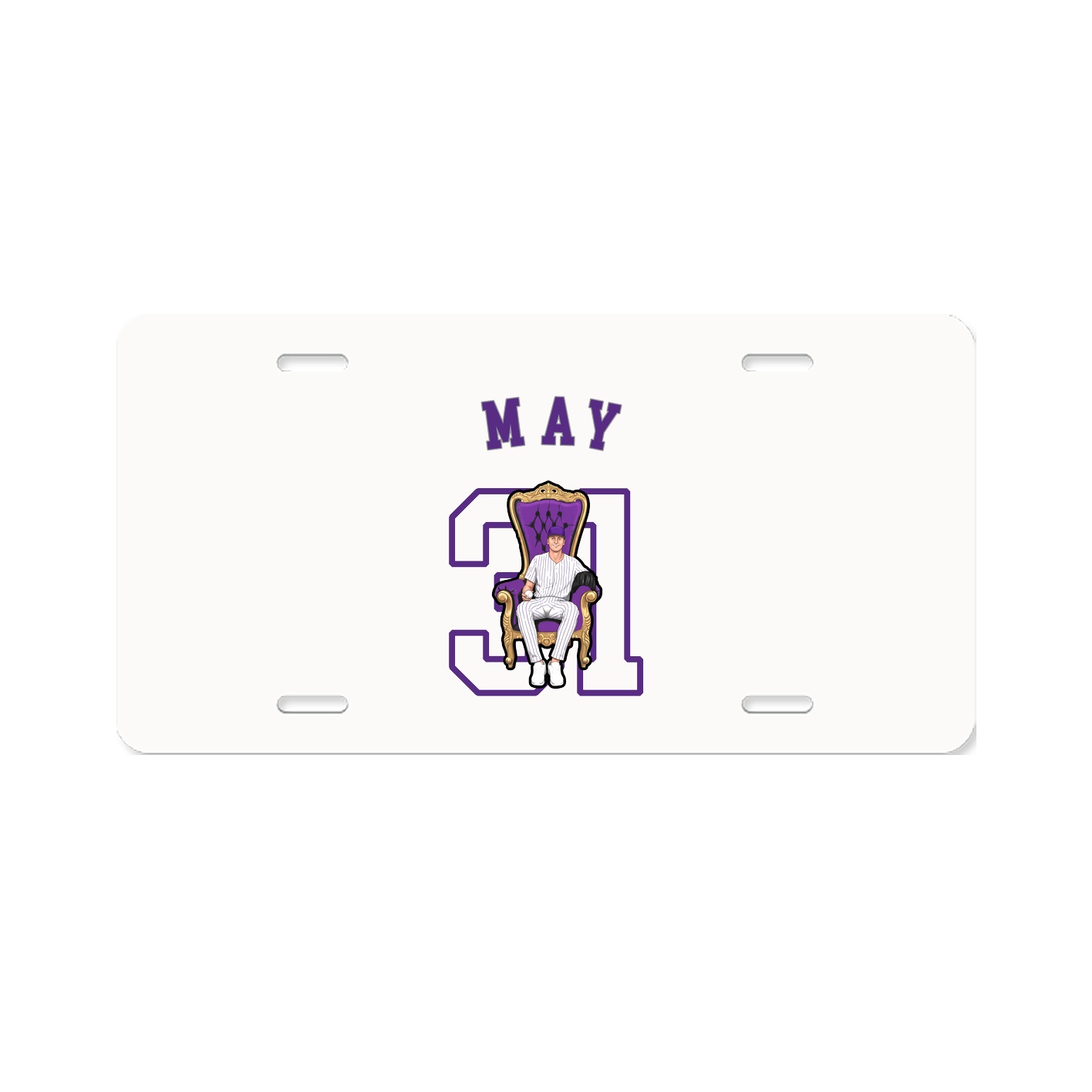 License Plate — Shirsey Arch in Classic