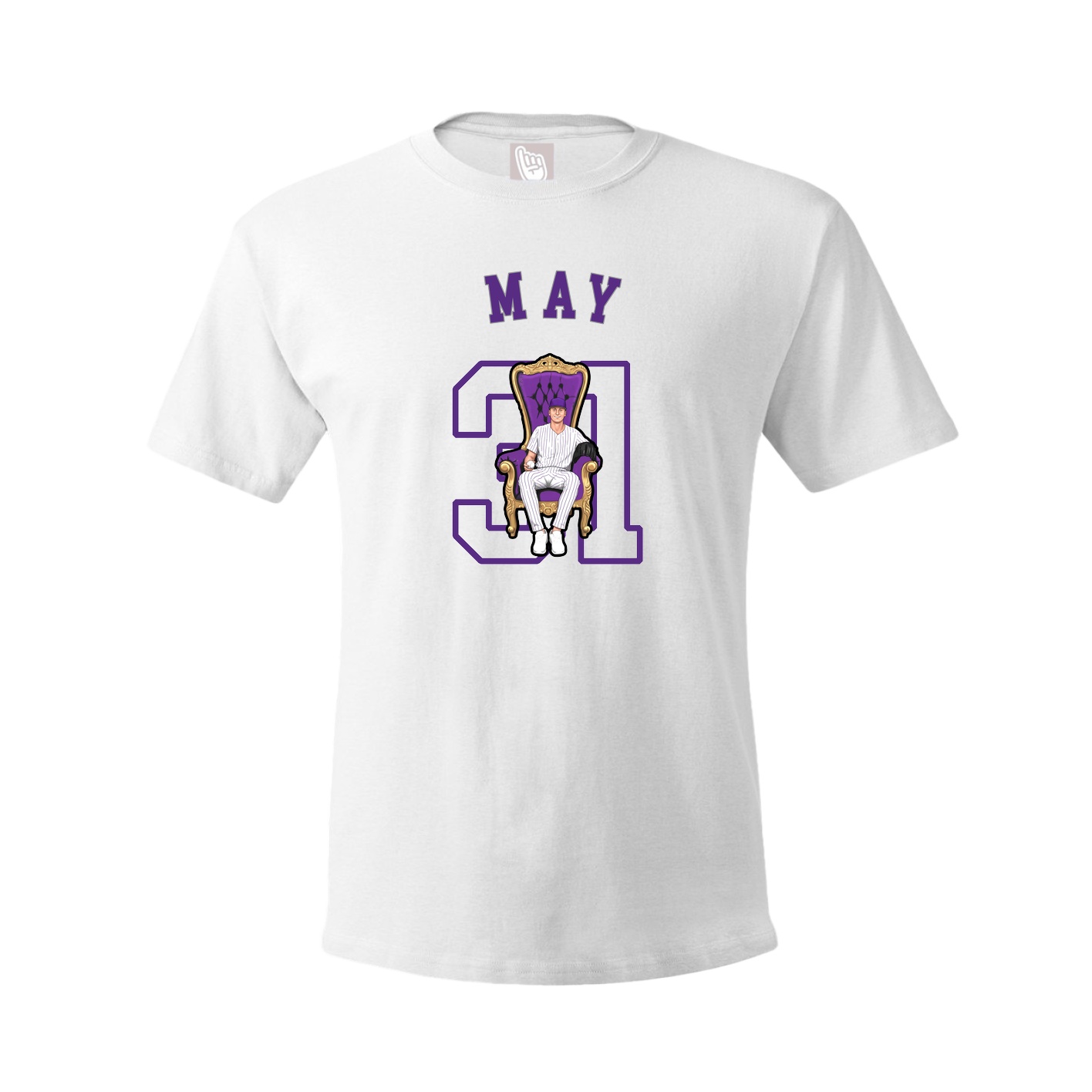 Tee — Shirsey Arch in White