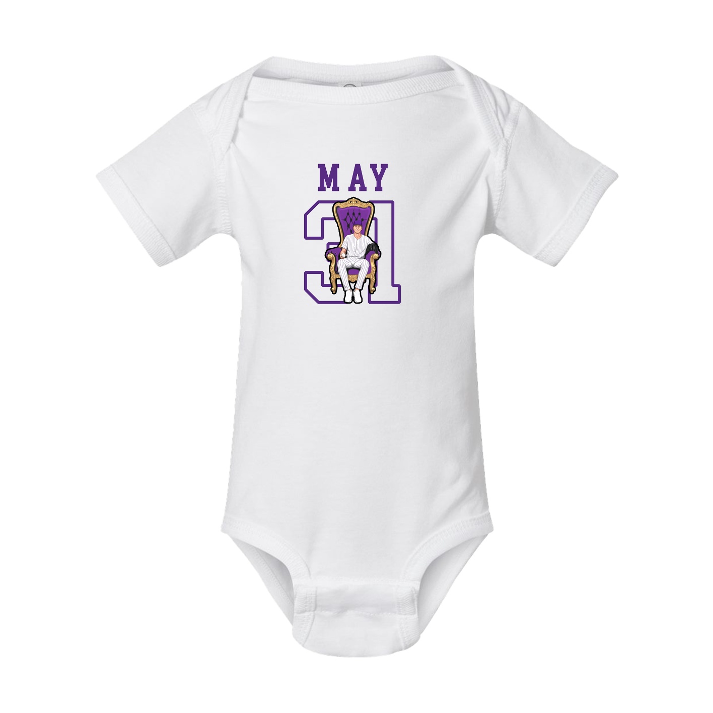 Baby Onesie — Shirsey in White
