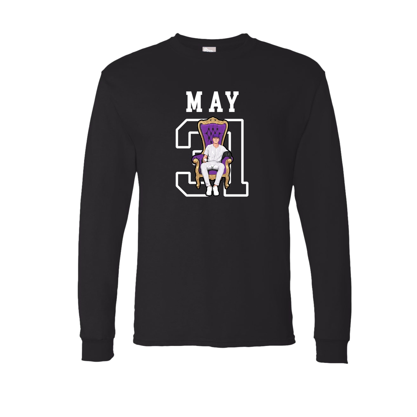 Long Sleeve Tee — Shirsey in Black