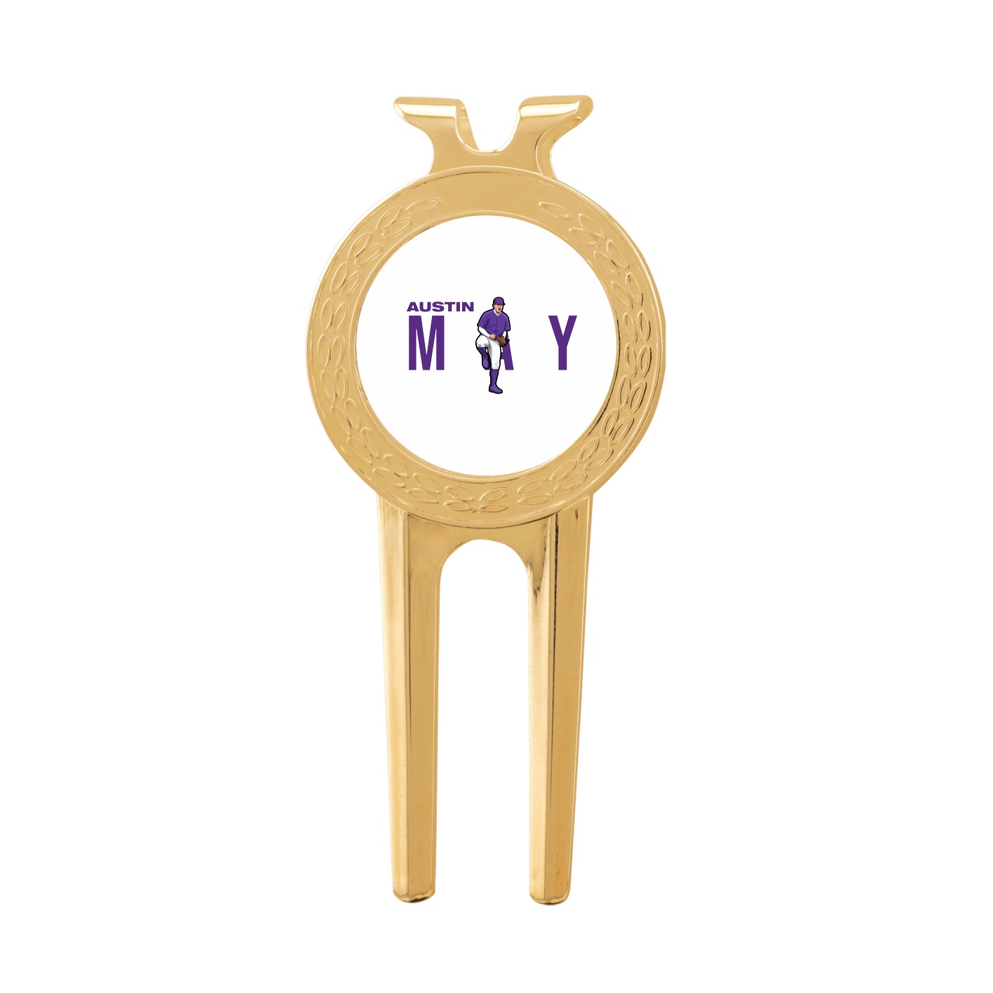 Divot Tool with Ball Marker — Player Name in Classic