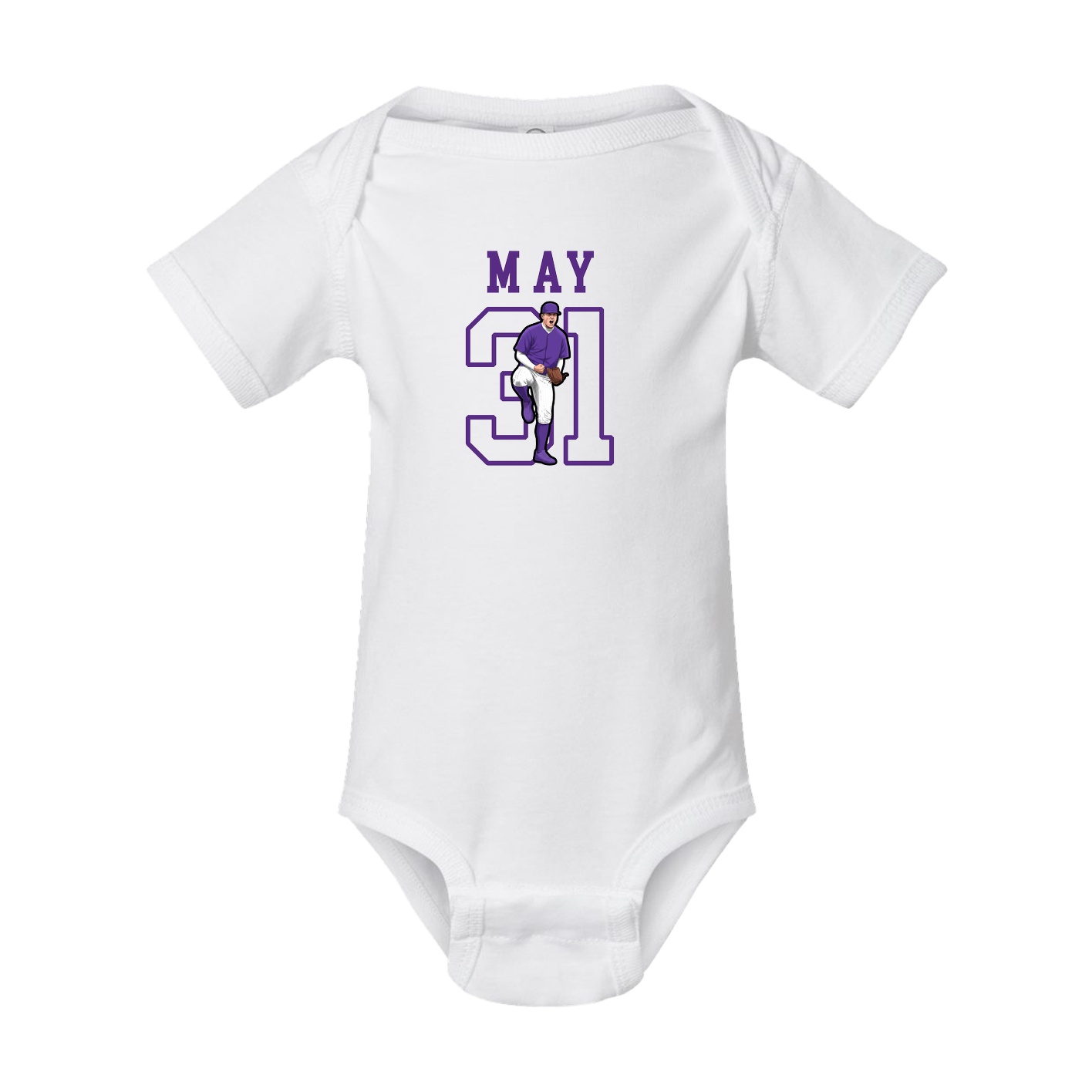 Baby Onesie — Shirsey in White