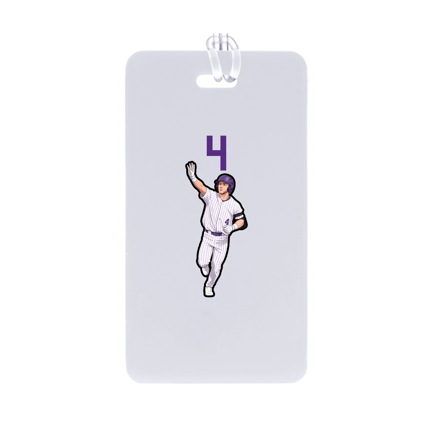 Bag Tag — Number Top in Classic
