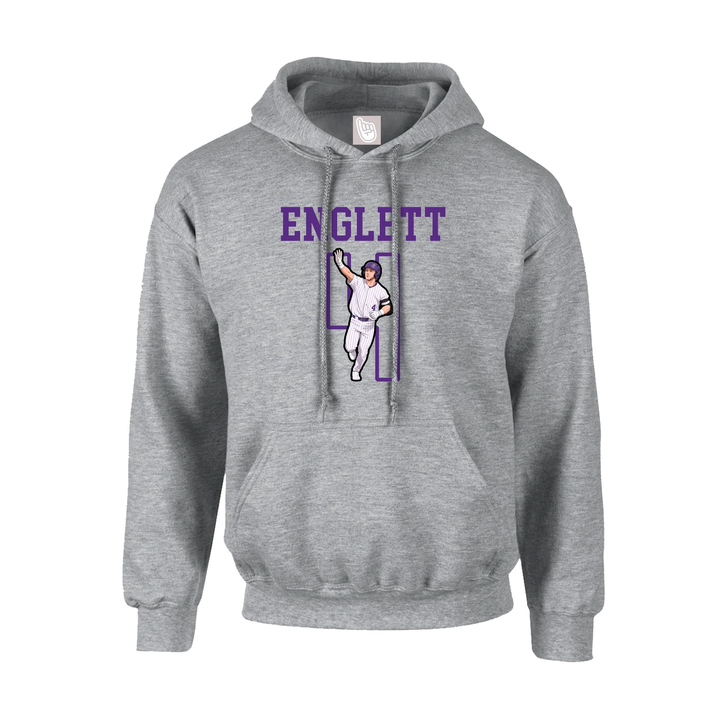 Hoodie — Shirsey in Grey