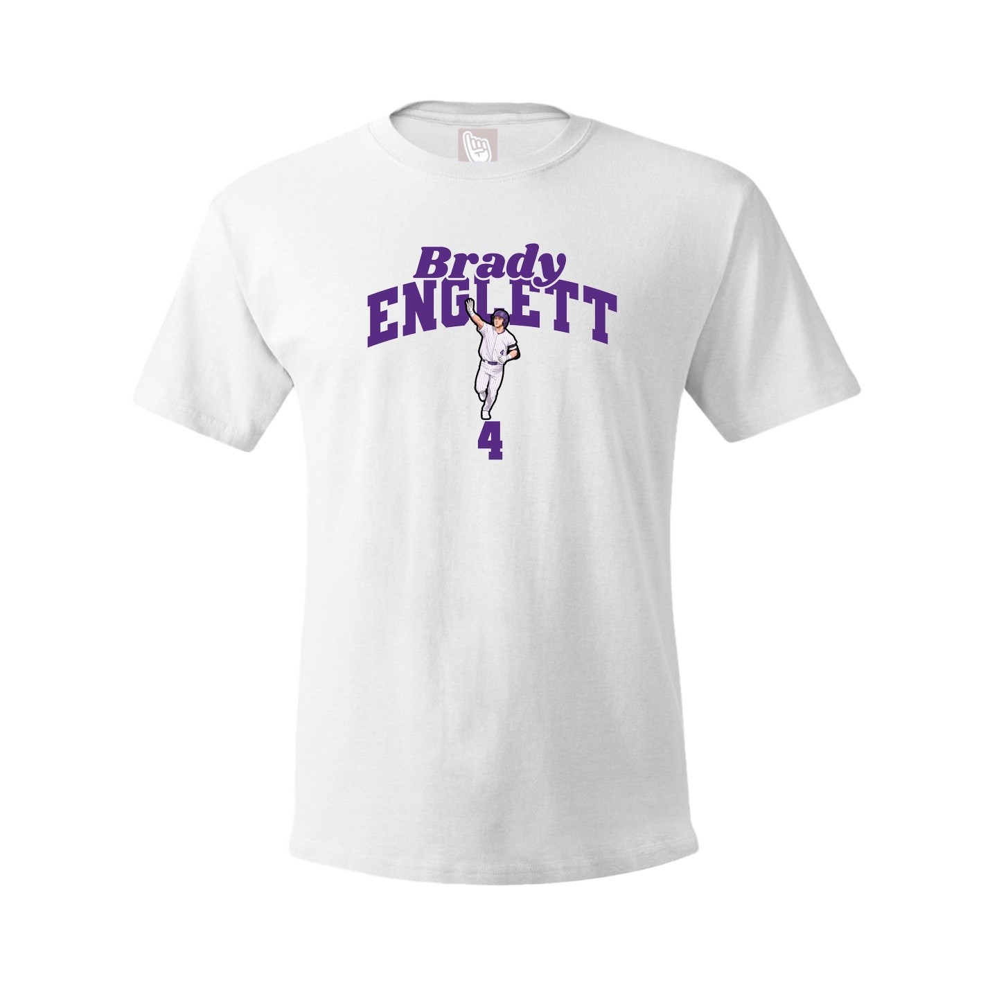 Youth Tee — Signature Arch in White