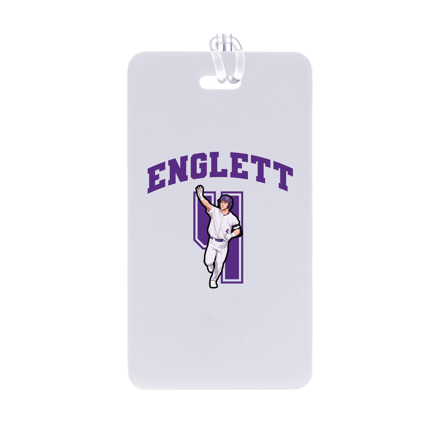 Bag Tag — Number in Classic