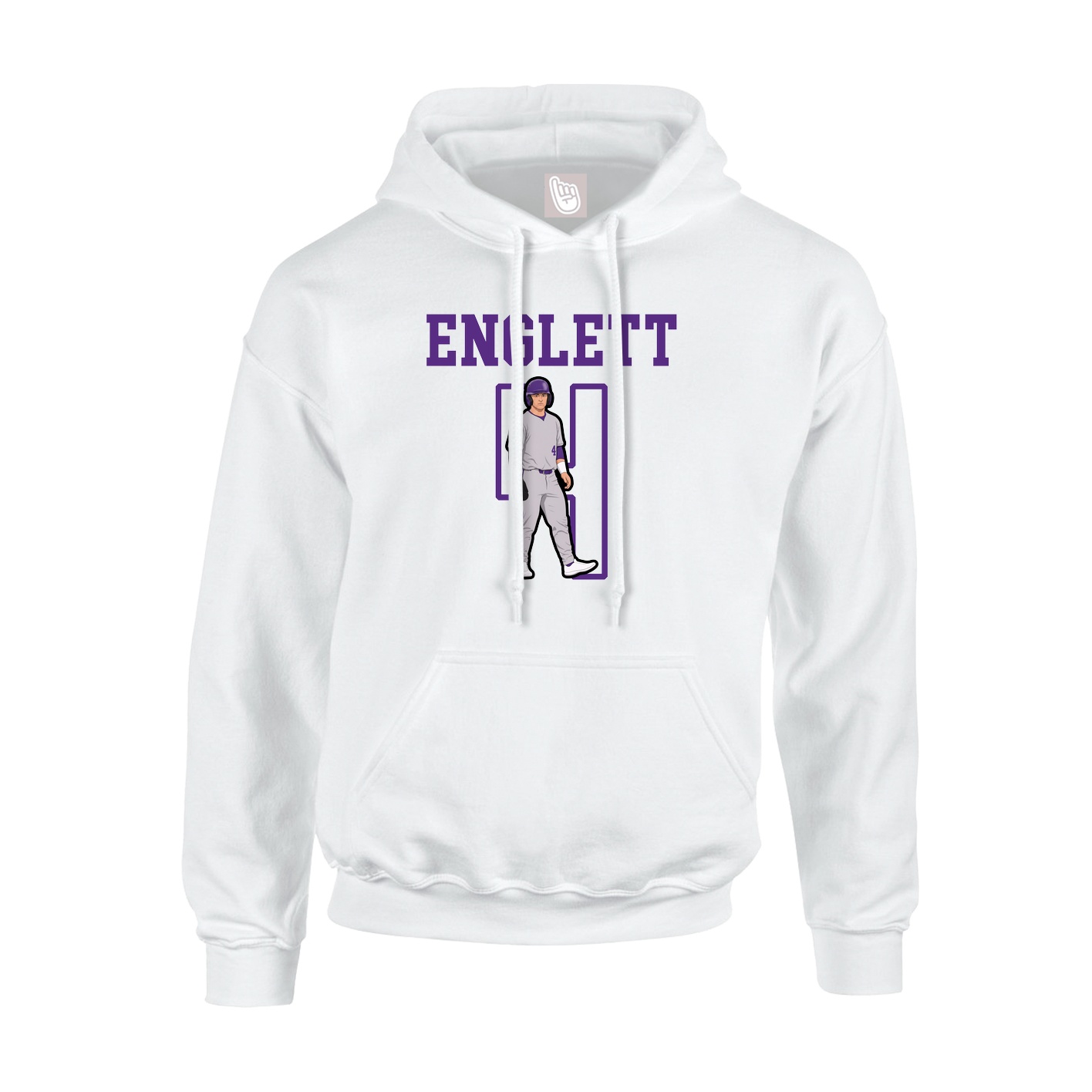 Youth Hoodie — Shirsey in White