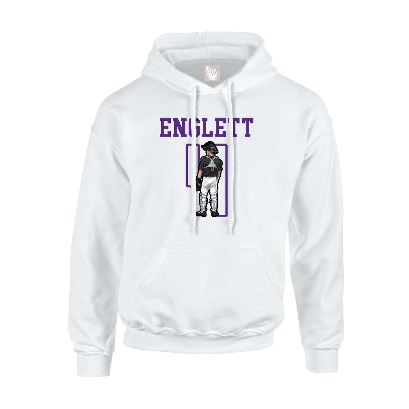 Hoodie — Shirsey in White