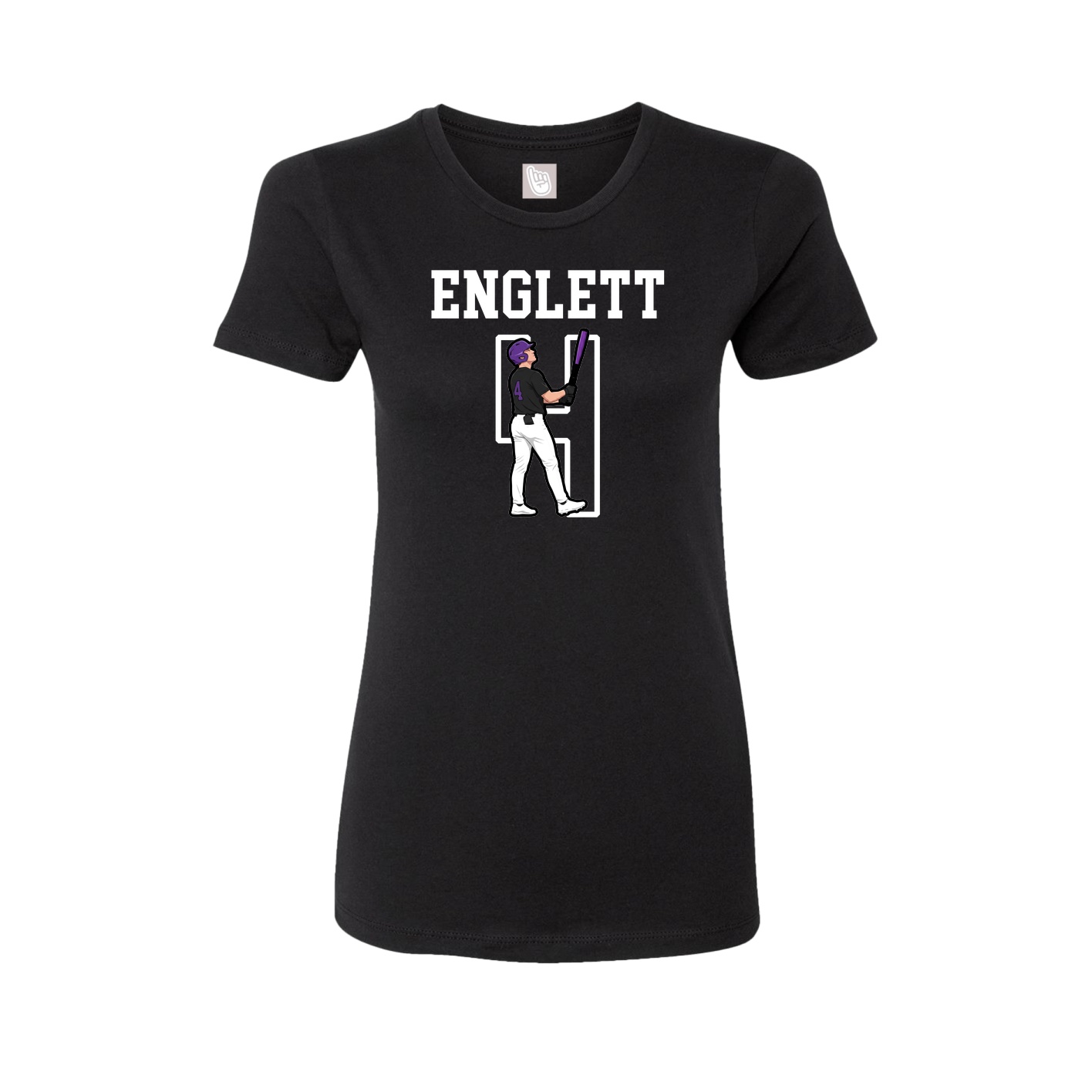 Fitted Women's Tee — Shirsey in Black