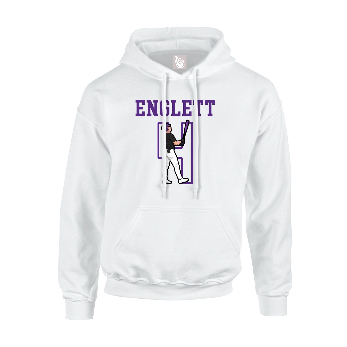 Youth Hoodie — Shirsey in White