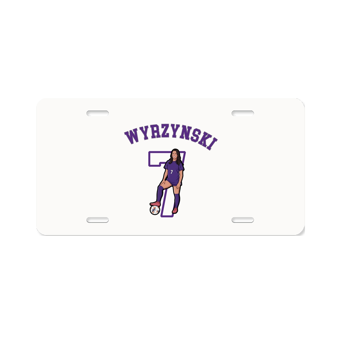 License Plate — Shirsey Arch in Classic