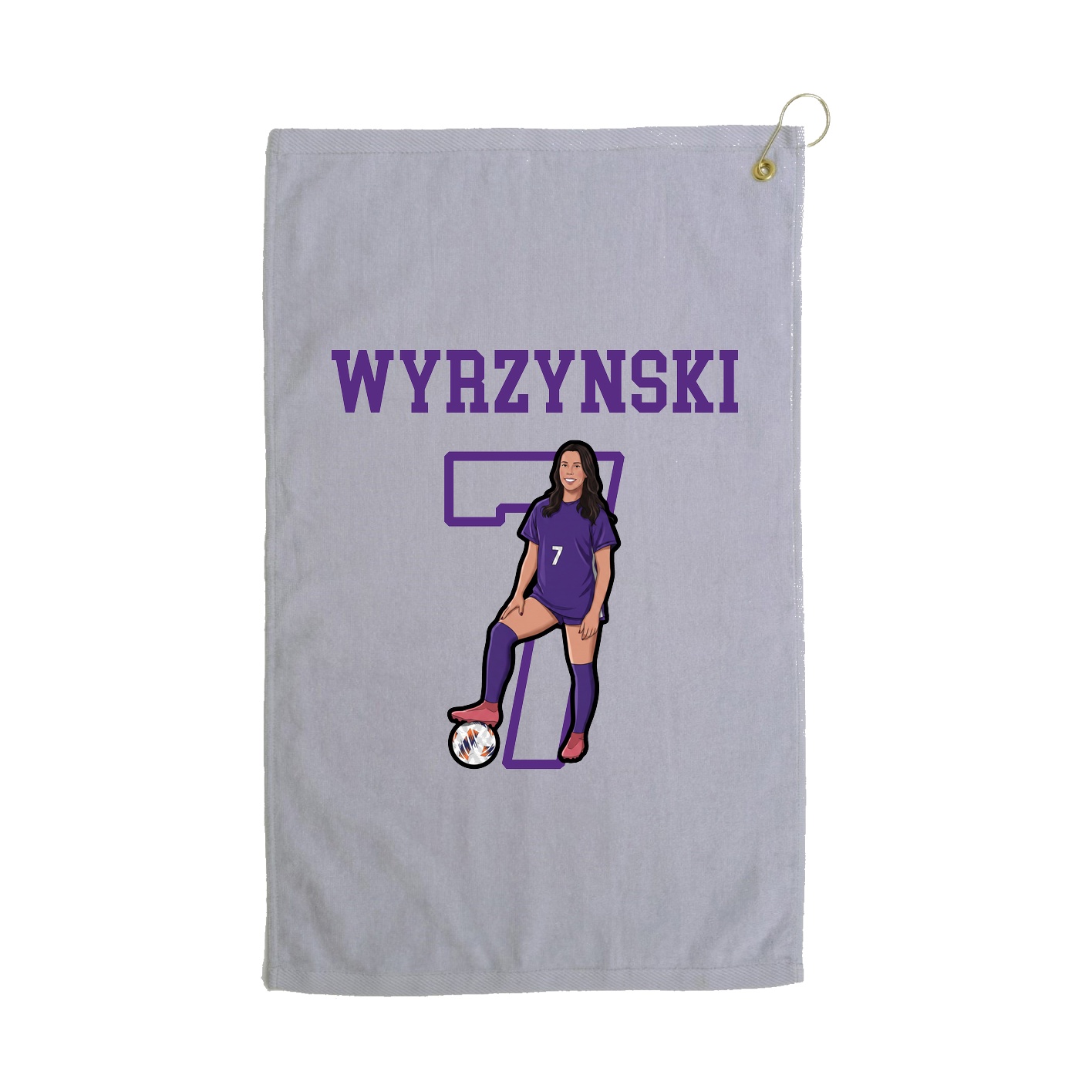 Golf Towel — Shirsey in Grey