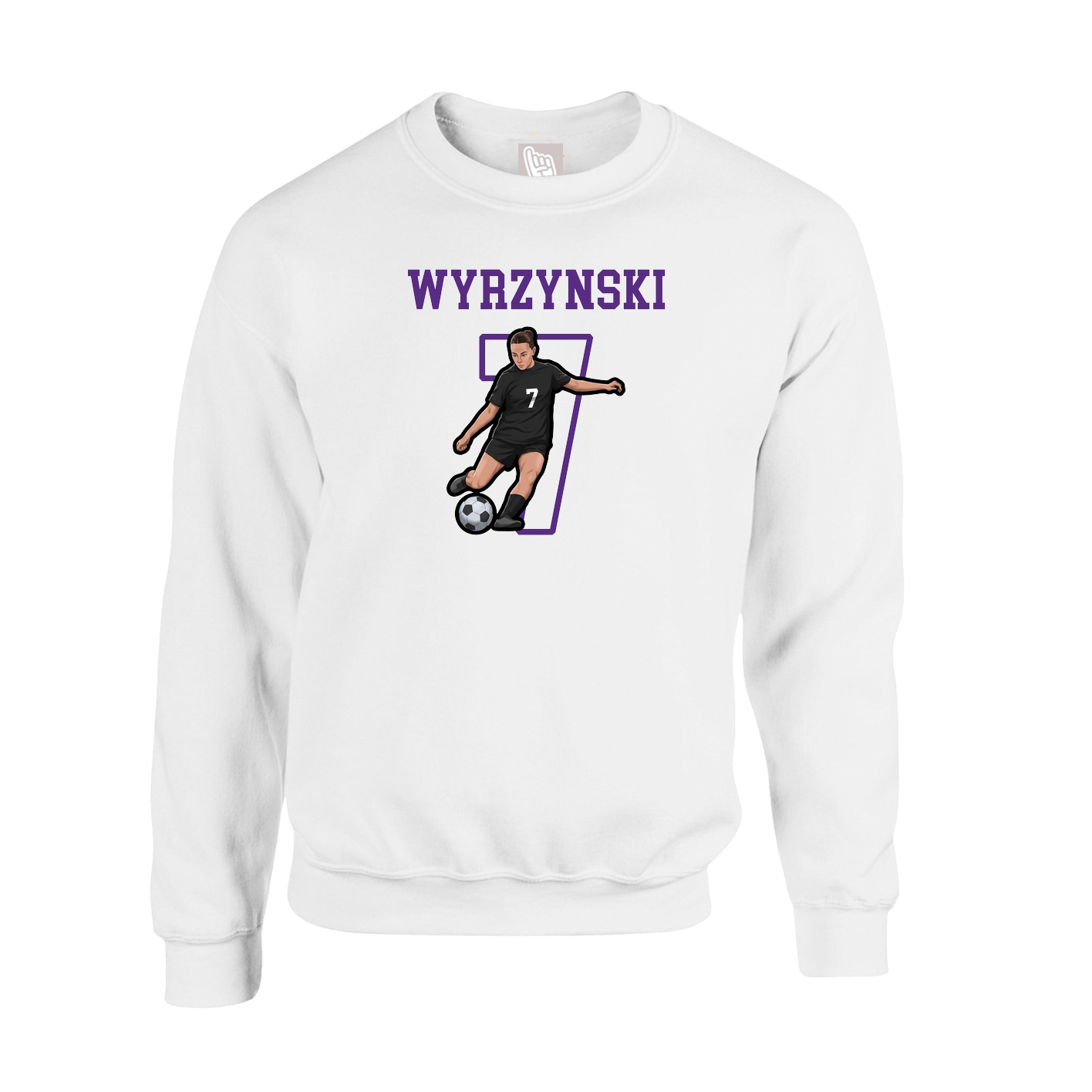 Fleece Crew — Shirsey in White