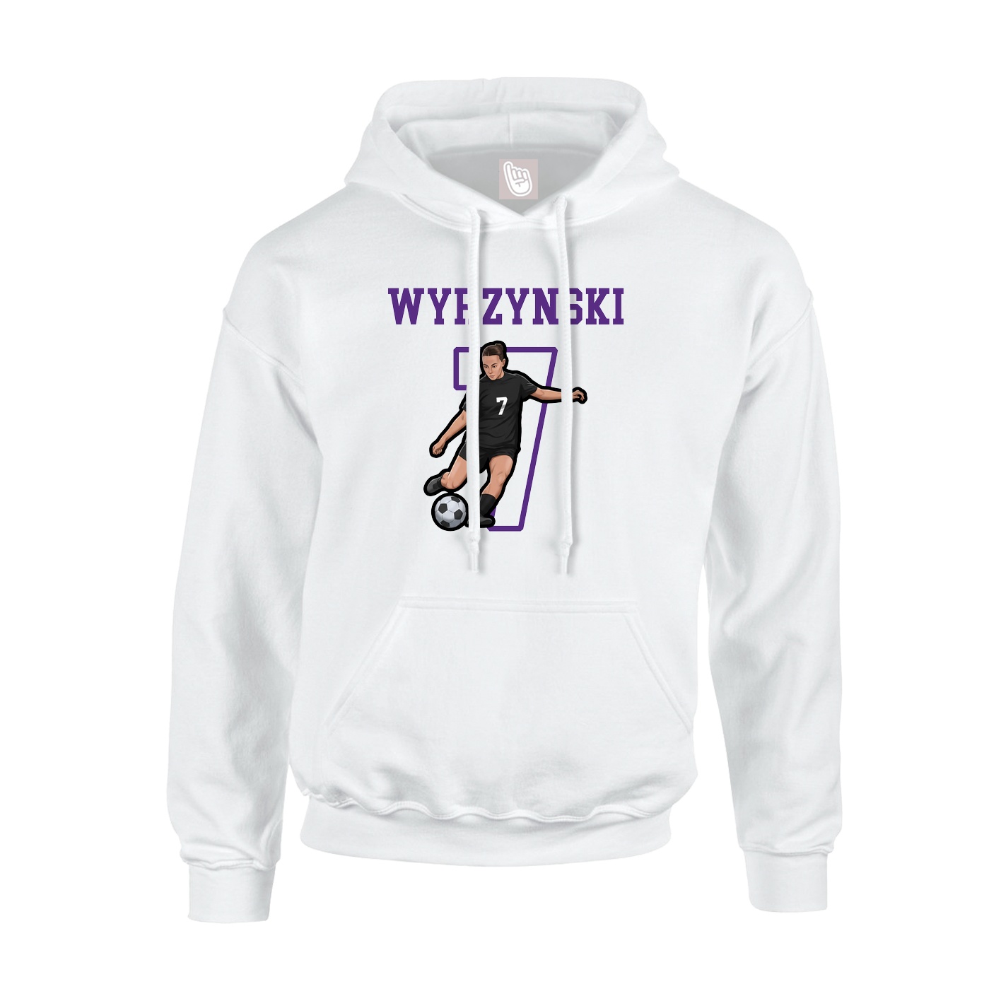 Youth Hoodie — Shirsey in White