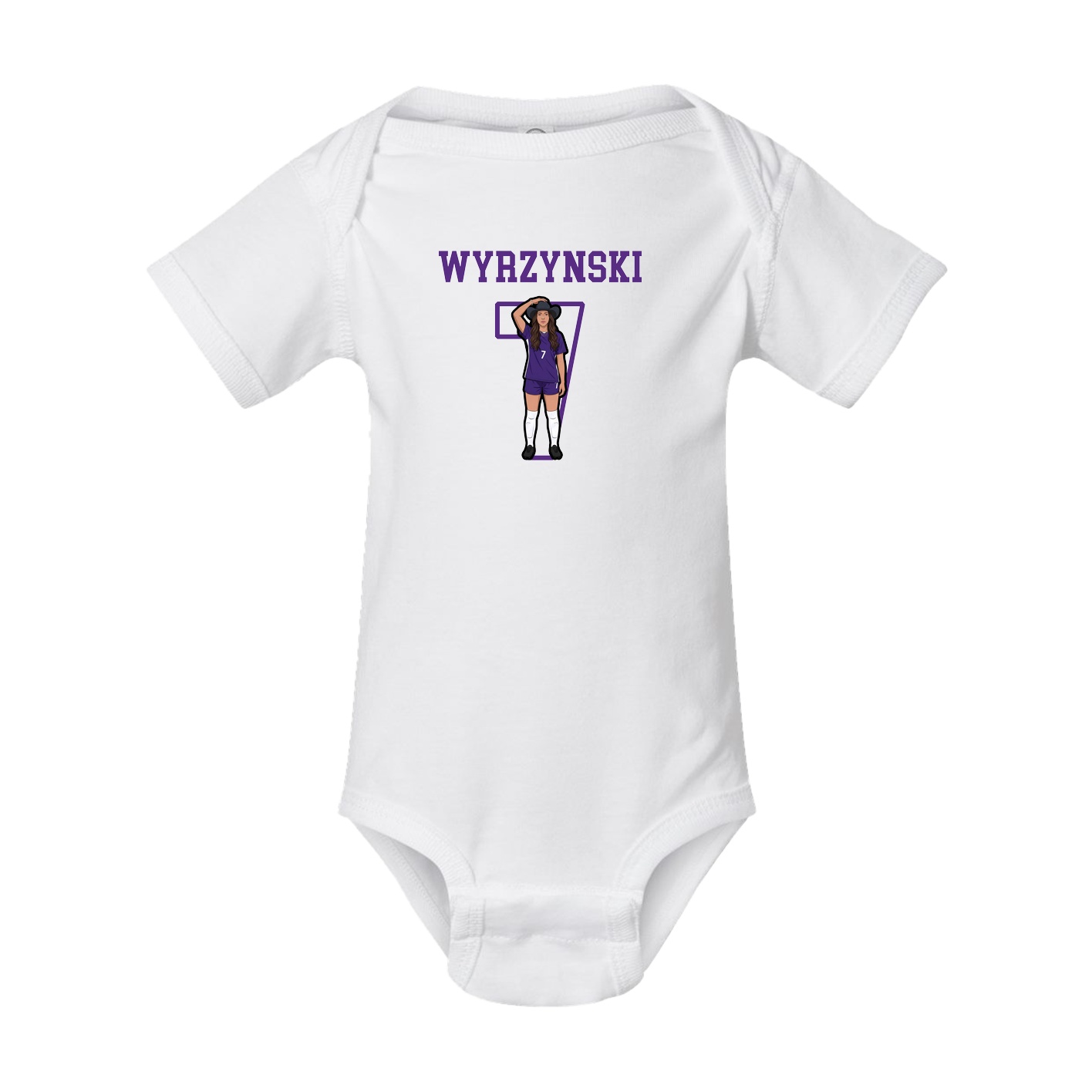 Baby Onesie — Shirsey in White