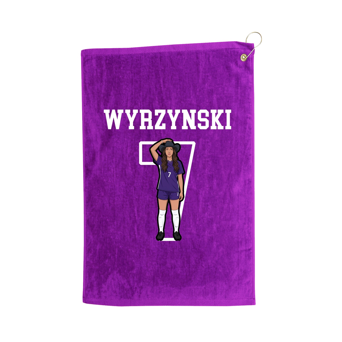Golf Towel — Shirsey in Purple