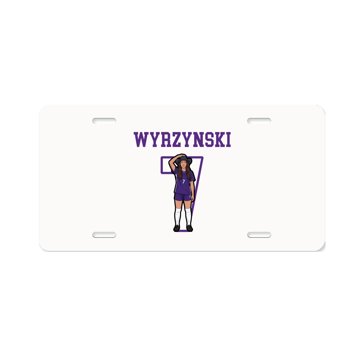 License Plate — Shirsey in Classic