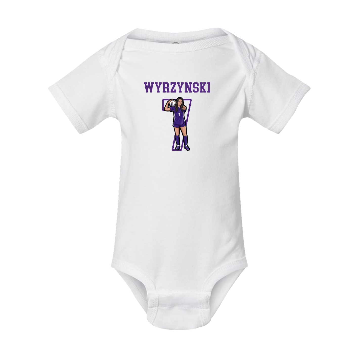 Baby Onesie — Shirsey in White
