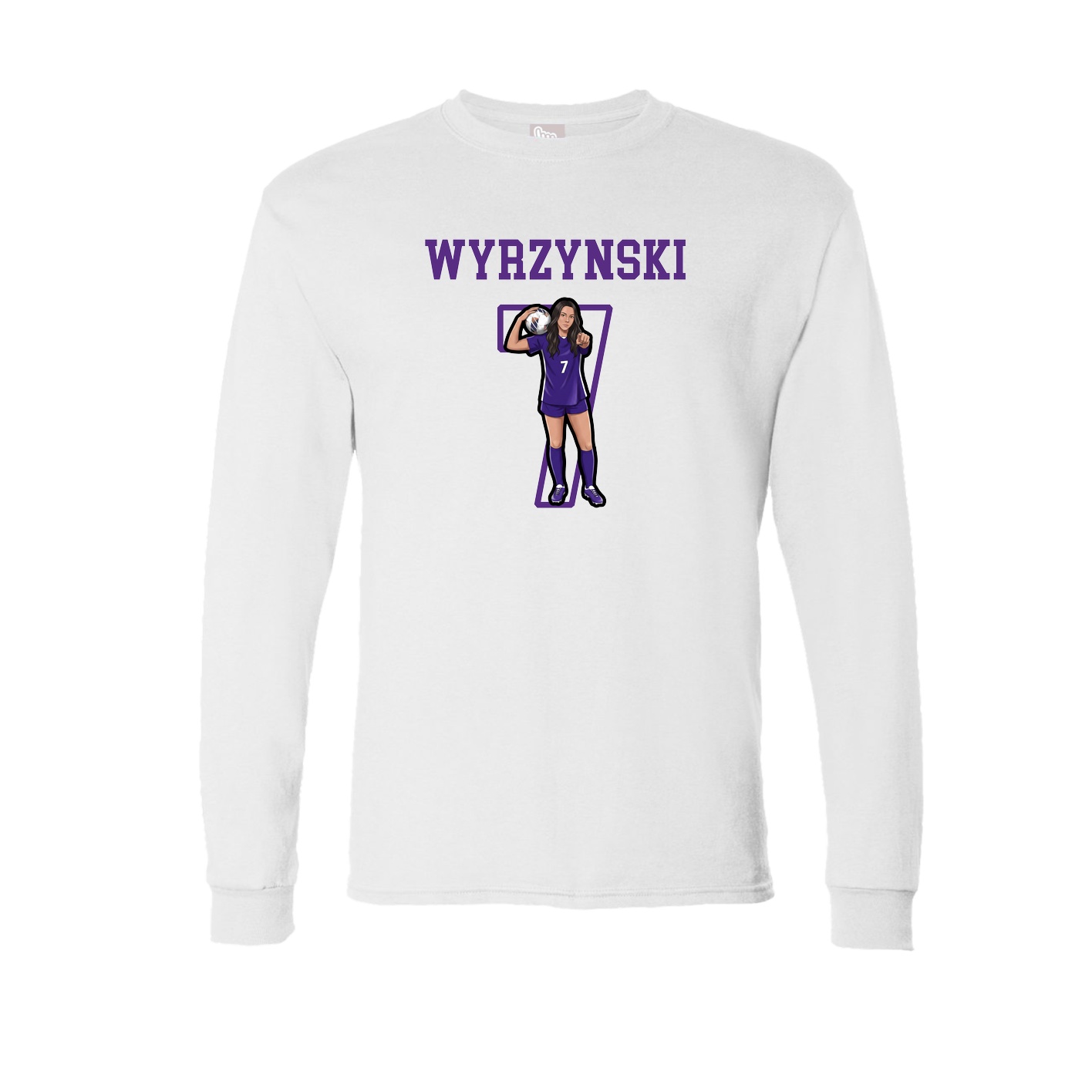 Long Sleeve Tee — Shirsey in White