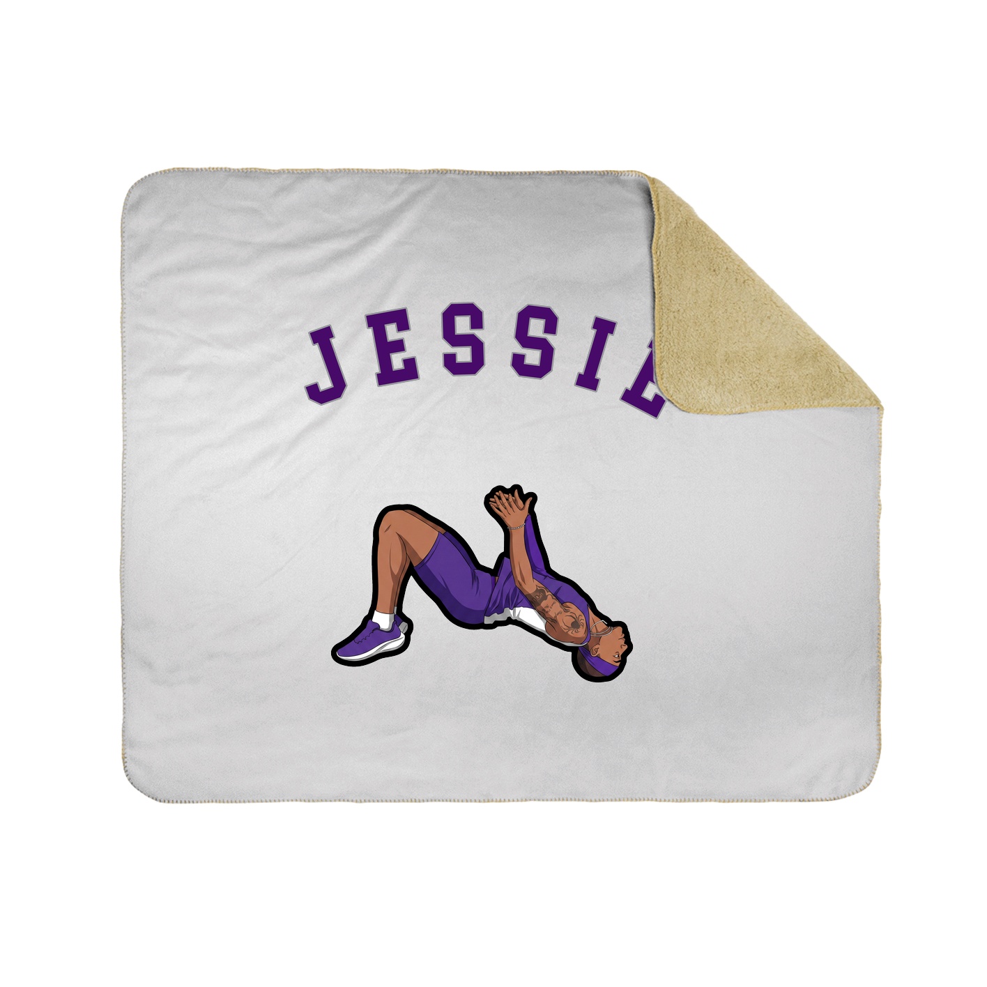 Throw Blanket — Shirsey Arch in White