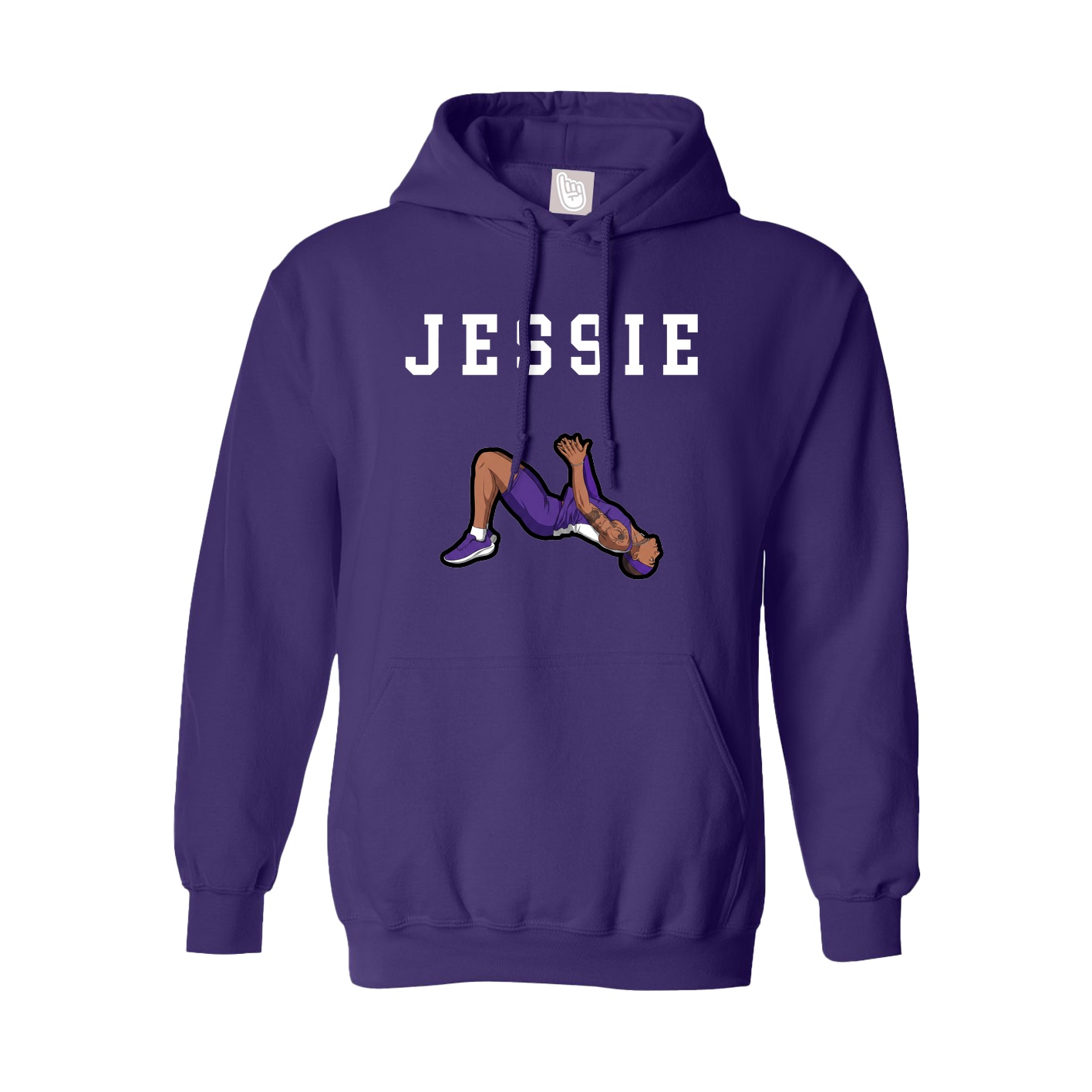 Hoodie — Shirsey in Purple