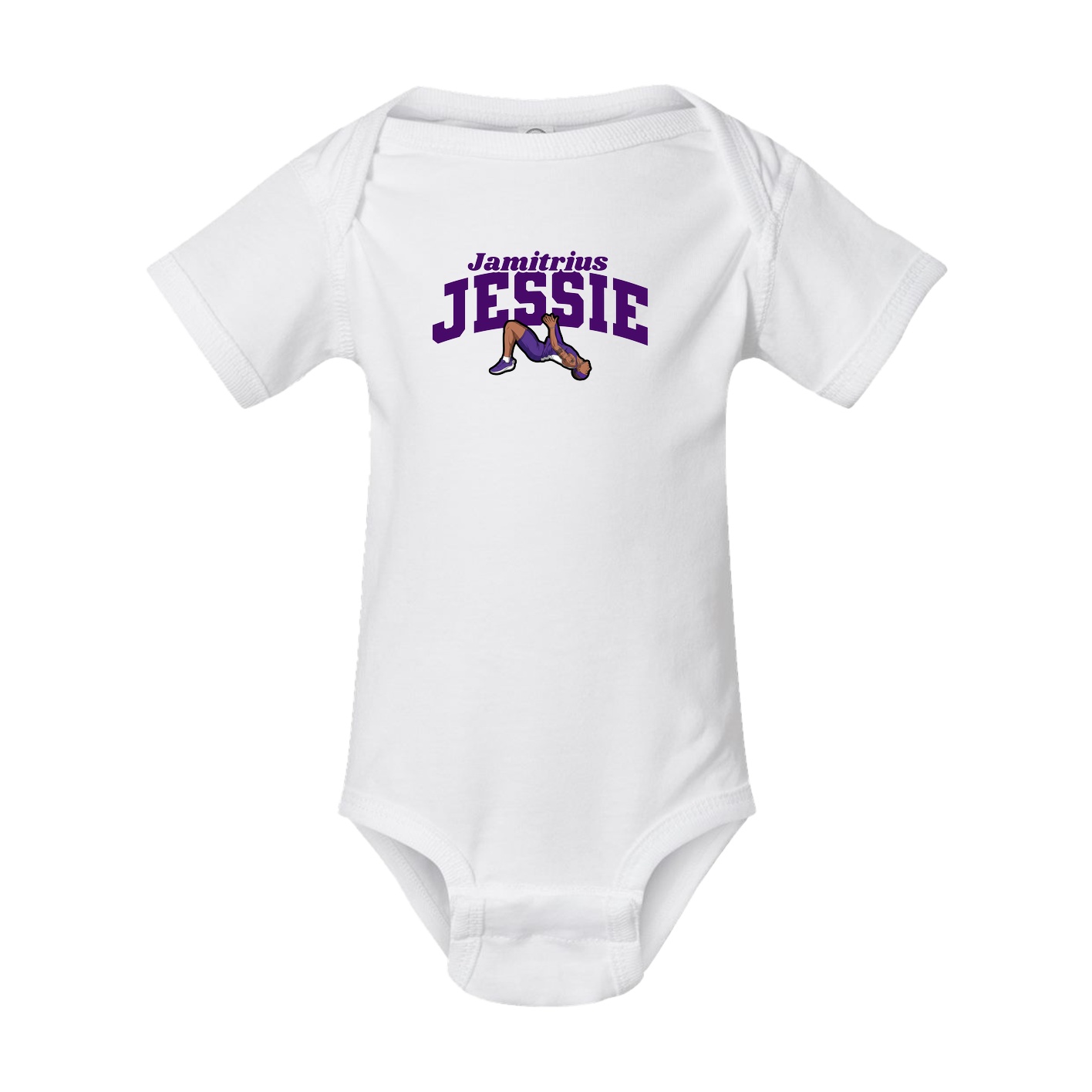 Baby Onesie — Signature Arch in White