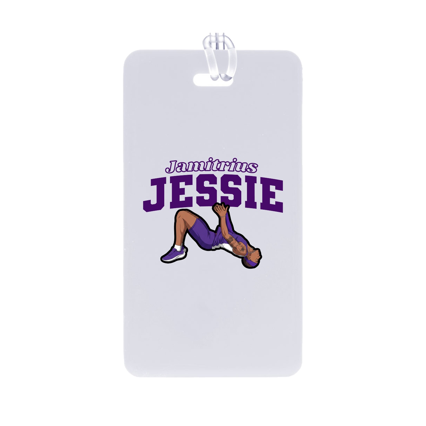 Bag Tag — Name Arch in Classic