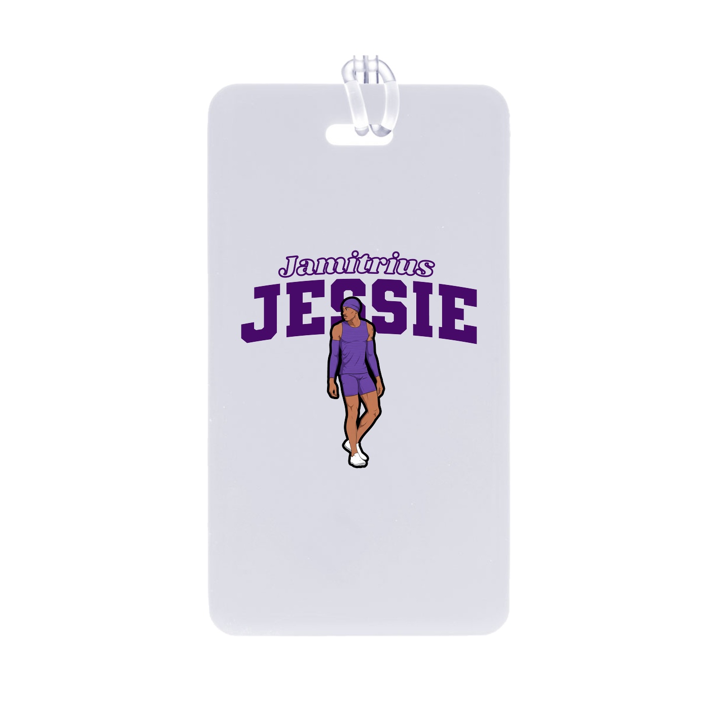 Bag Tag — Name Arch in Classic