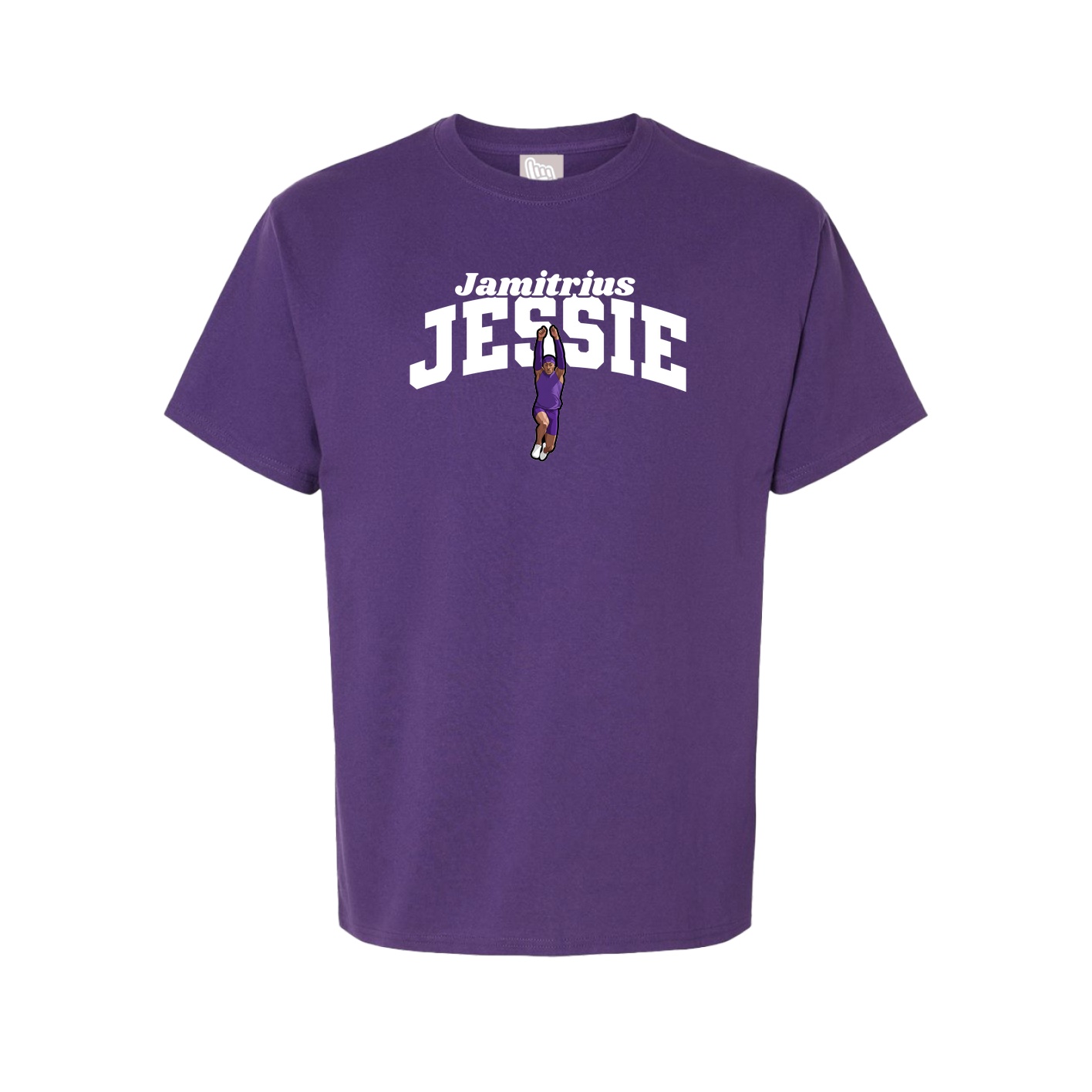 Tee — Signature Arch in Purple