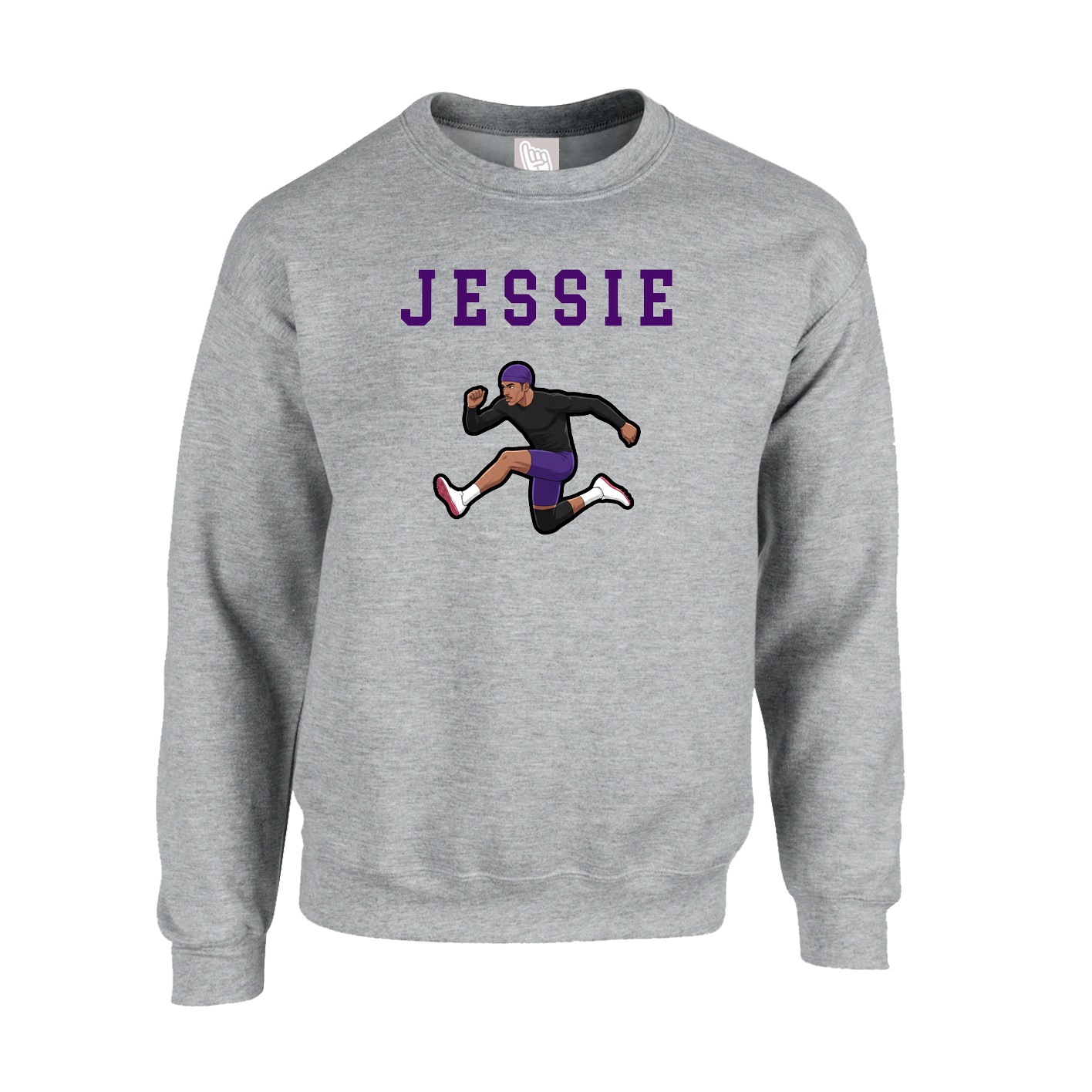 Fleece Crew — Shirsey in Grey