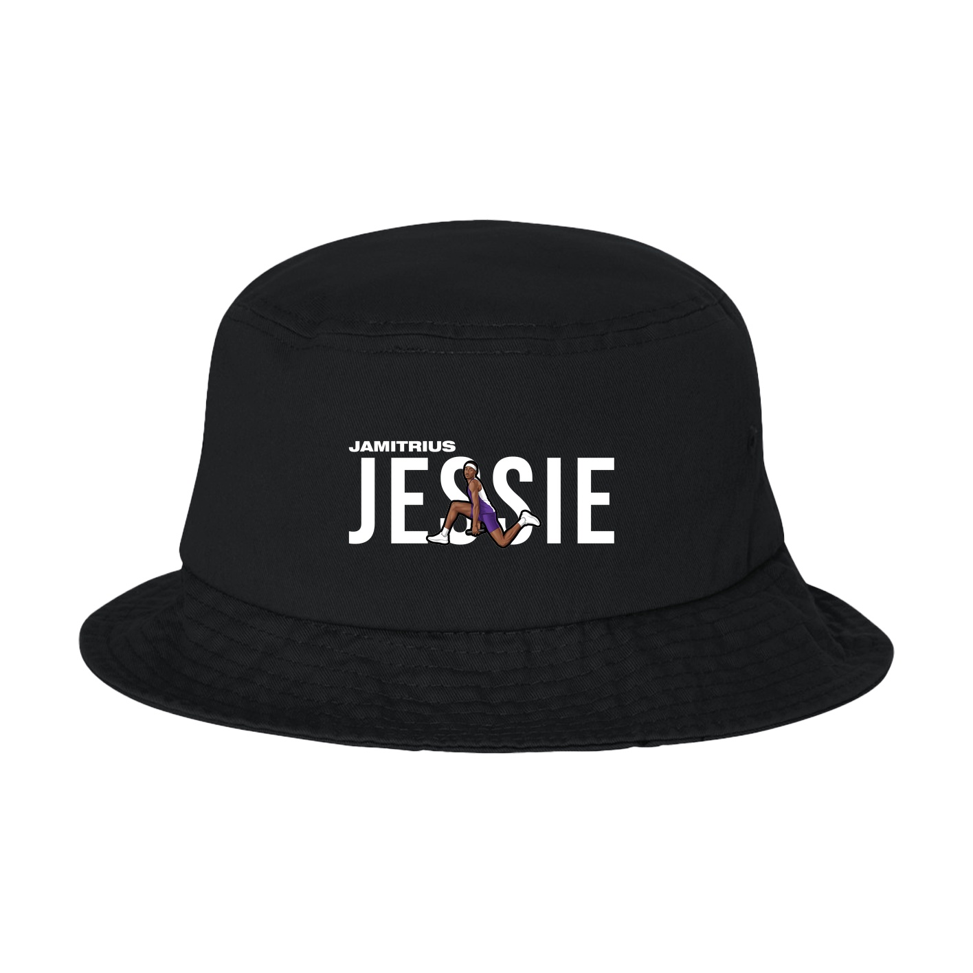 Bucket Cap — Player Name in Black