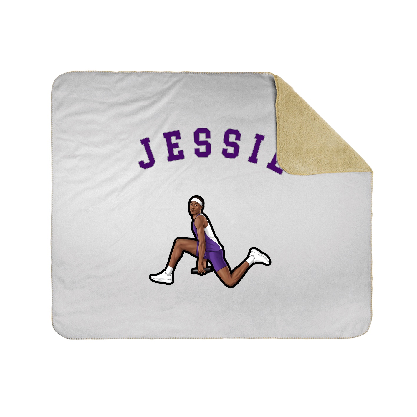 Throw Blanket — Shirsey Arch in White