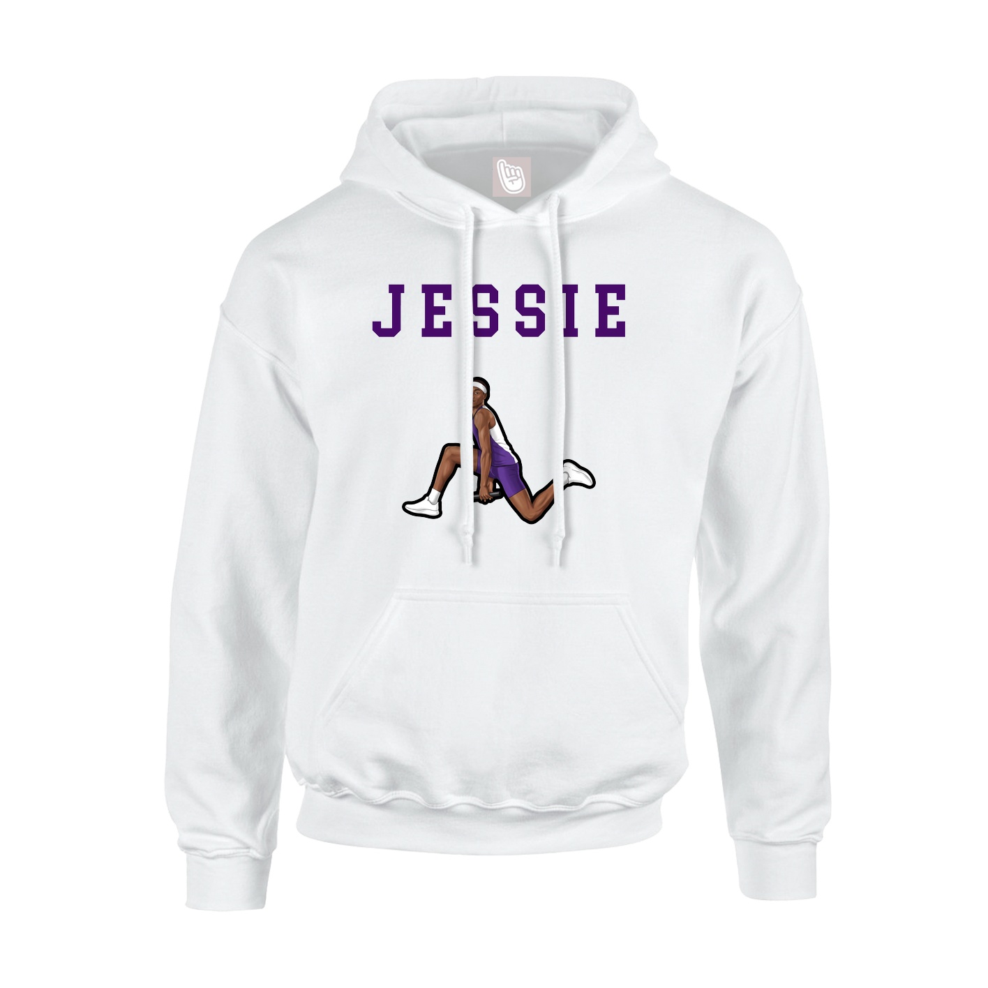 Hoodie — Shirsey in White