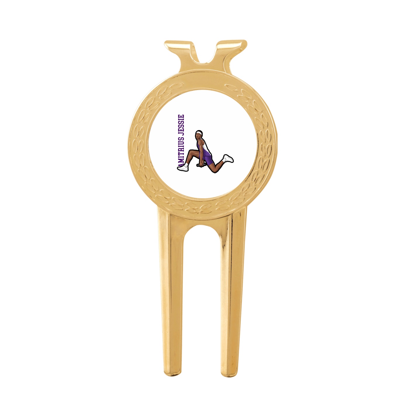 Divot Tool with Ball Marker — Name Vertical in Classic