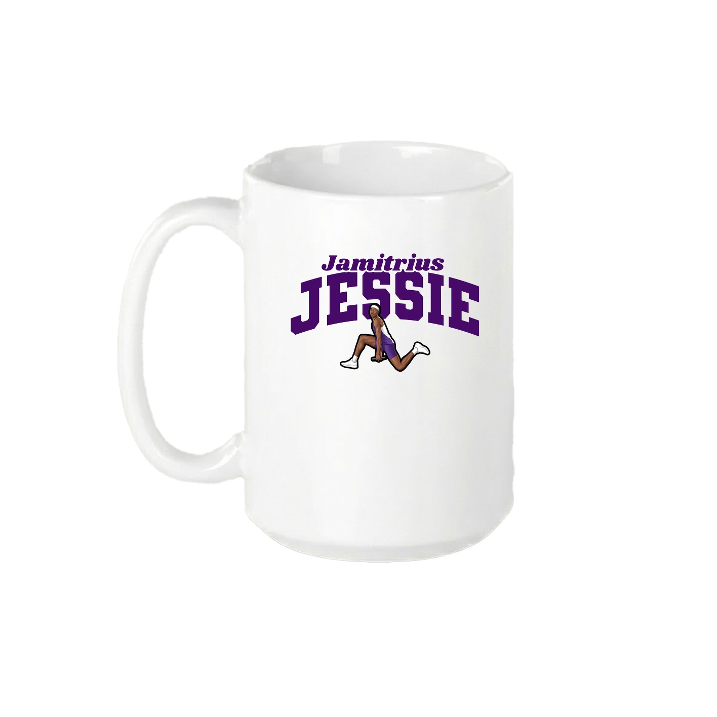 15oz Coffee Mug — Signature Arch in White
