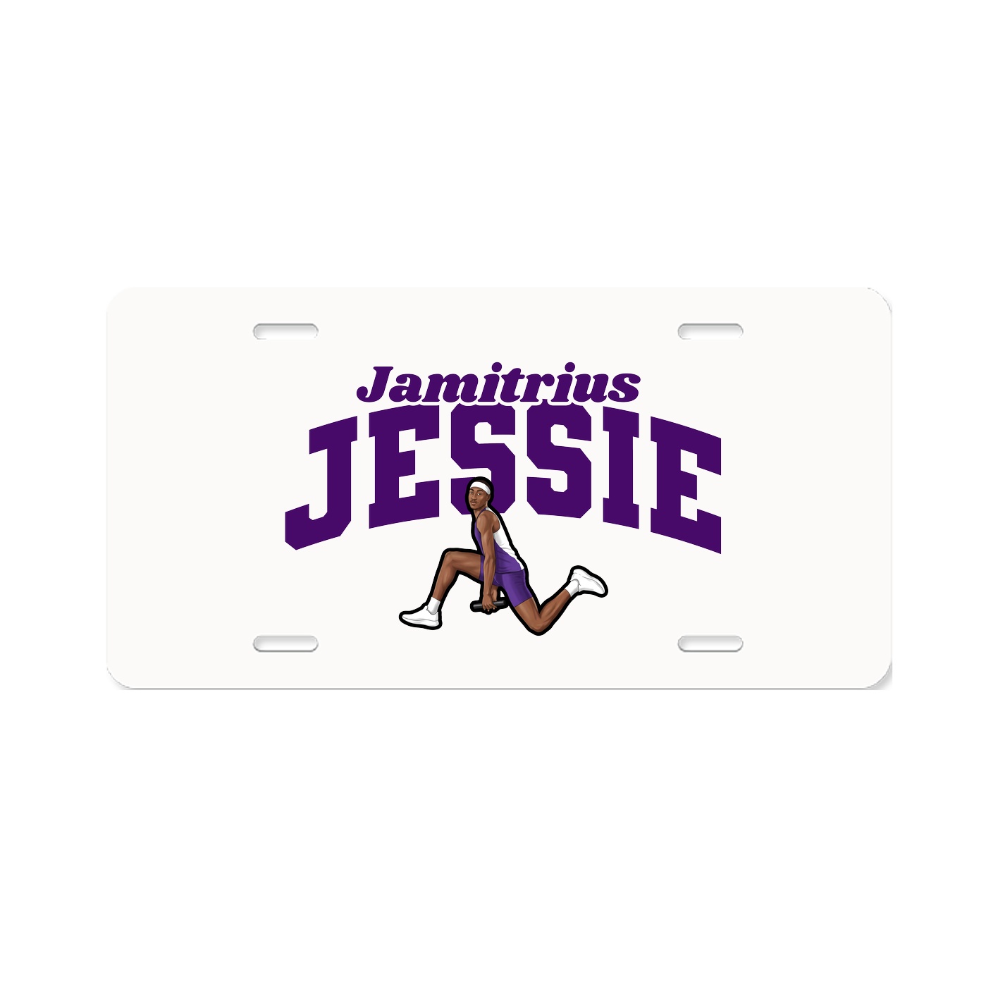 License Plate — Signature Arch in Classic