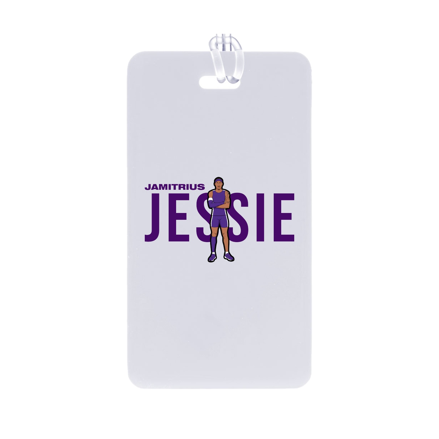 Bag Tag — Player Name in Classic