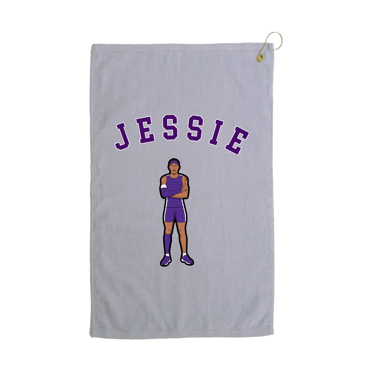 Golf Towel — Shirsey Arch in Grey
