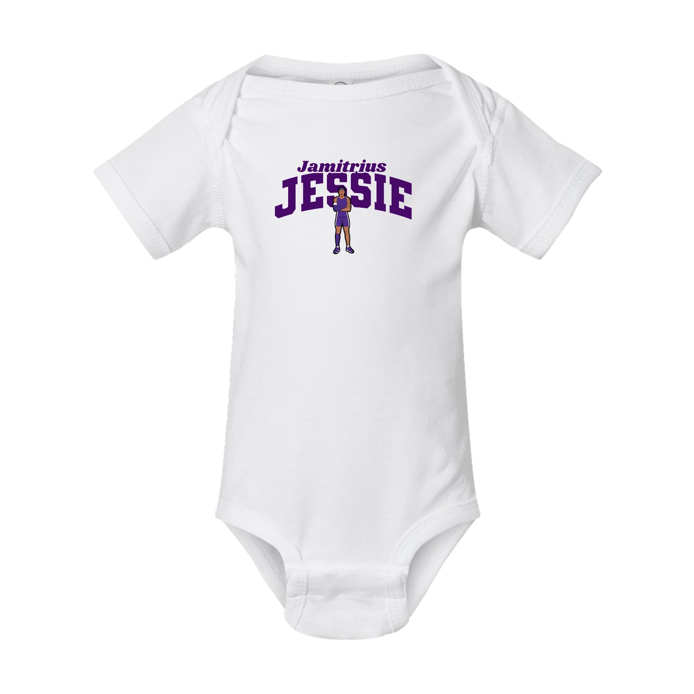 Baby Onesie — Signature Arch in White