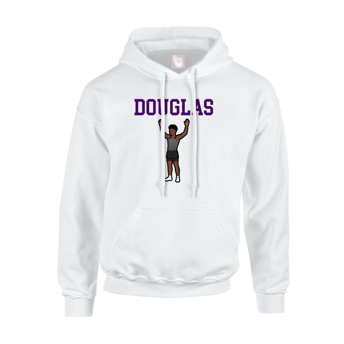 Hoodie — Shirsey in White