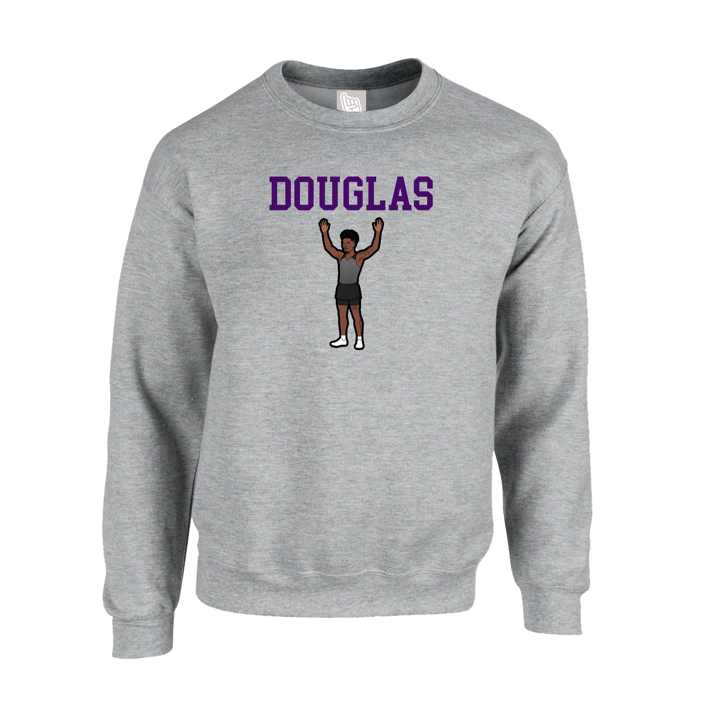 Fleece Crew — Shirsey in Grey