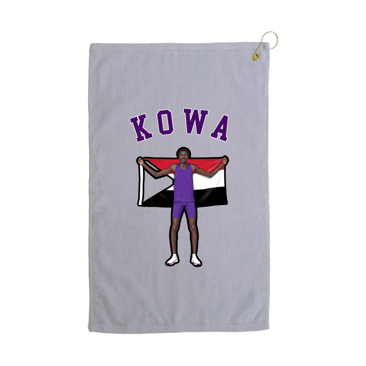 Golf Towel — Shirsey Arch in Grey