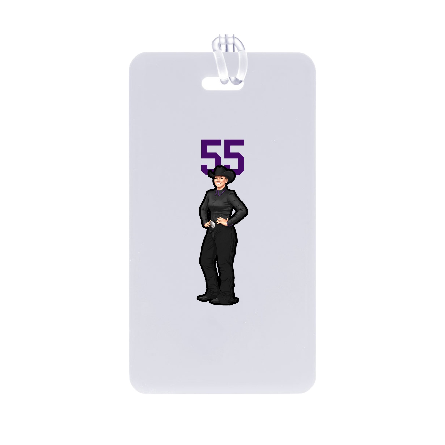 Bag Tag — Number Top in Classic